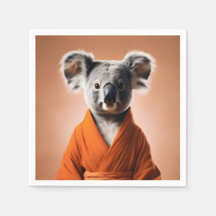 Buddhist Koala Serviette