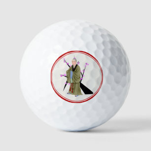 Buddhist Monk Golf Ball