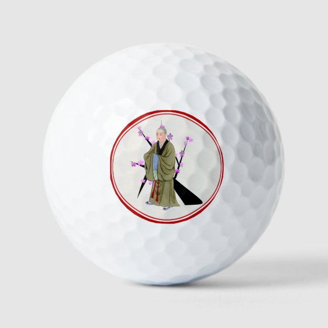 Buddhist Monk Golf Ball (Vorderseite)