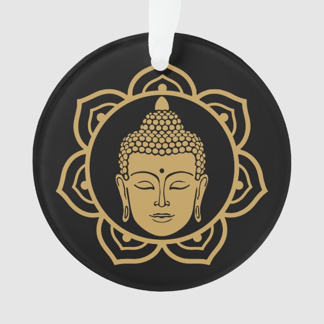 Buddhist Nirvana Day Ornament (Vorderseite)