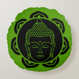 Buddhist Nirvana Day Rundes Kissen