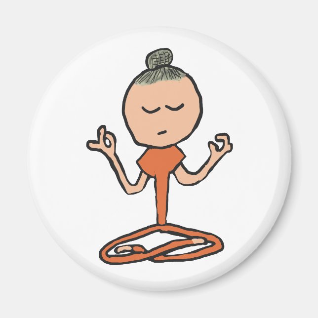 Buddhist vermitteln magnet (Vorne)