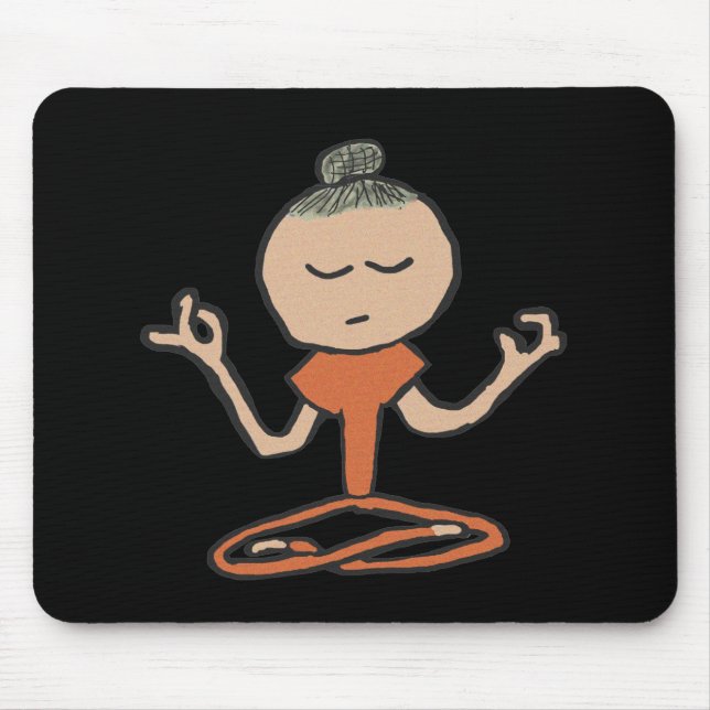 Buddhist vermitteln mousepad (Vorne)