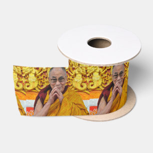 Buddhistische Buddhismus-Meditation Dalai Lamas Satinband