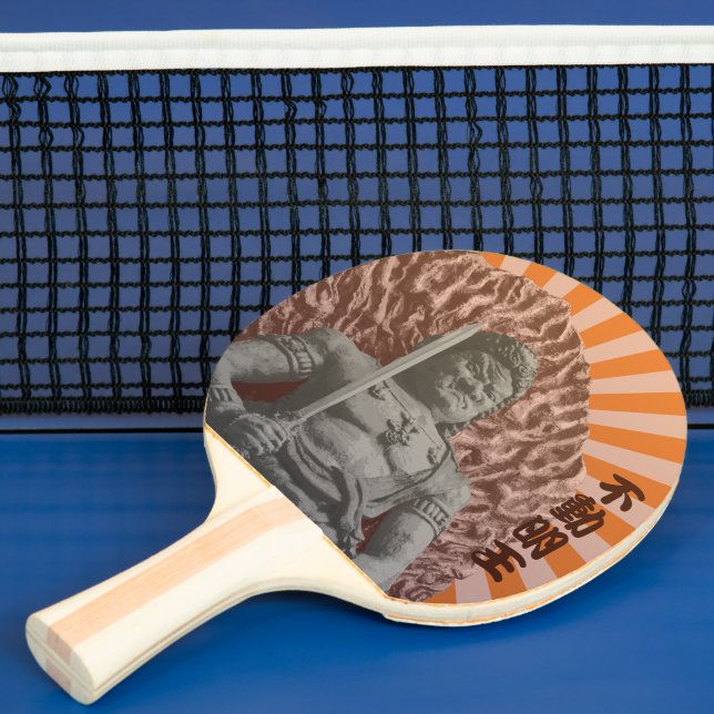 Buddhistische Deity Fudo Myo-o (Acala) Tischtennis Schläger (InSitu)
