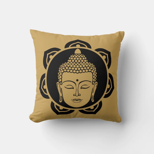 Buddhistische Feiertage Kissen (Vorderseite)