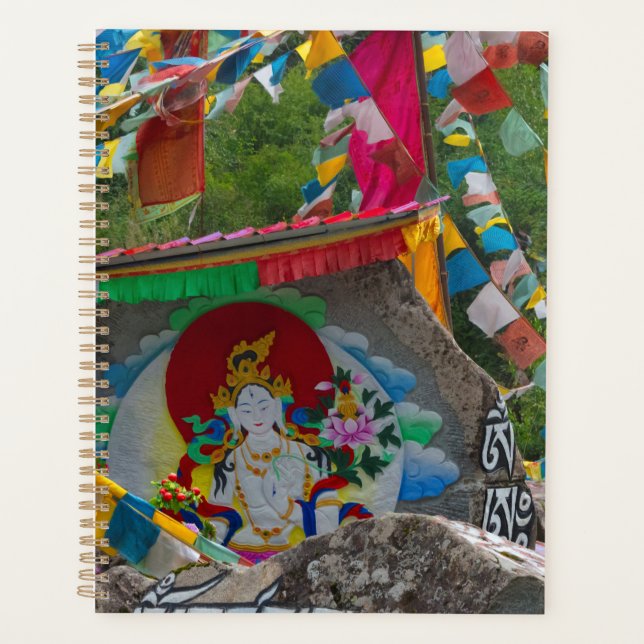 Buddhistische Felsmalerei Planer (Vorderseite)