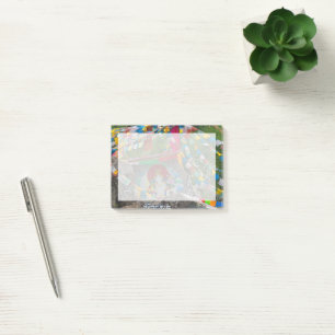 Buddhistische Felsmalerei Post-it Klebezettel