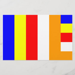 Buddhistische Flagge Briefpapier