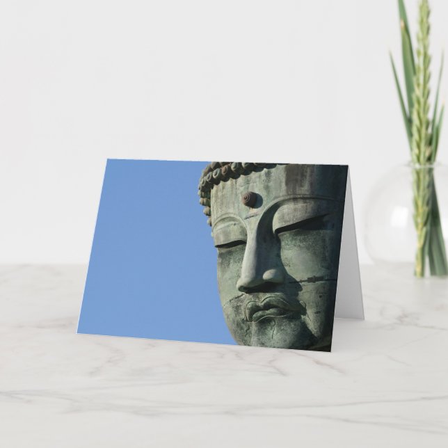 Buddhistische Gedanken Karte (Vorderseite)