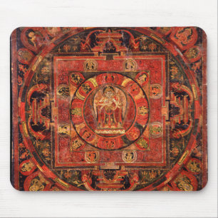 Buddhistische Mandala des Mitleids Mousepad