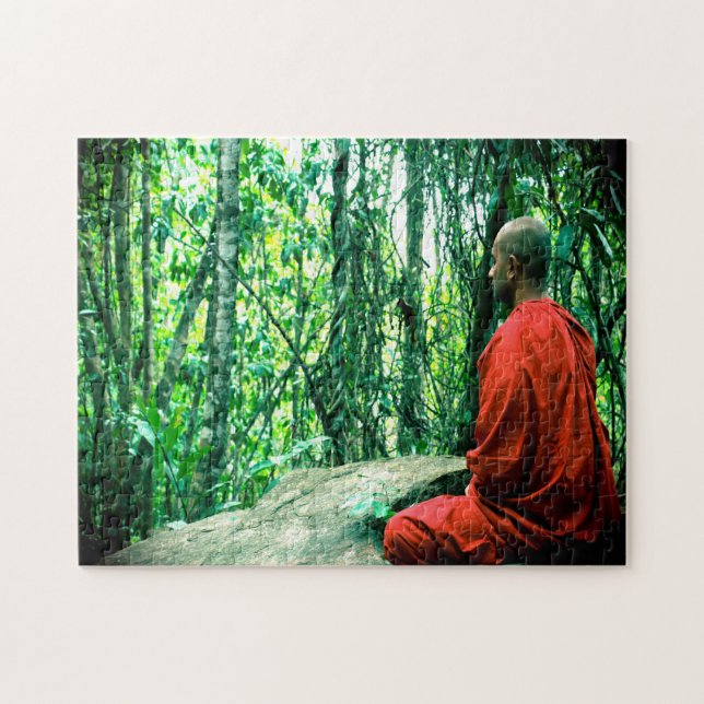 Buddhistische Meditation Sri Lanka. (Horizontal)