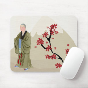 Buddhistische Mönchsweibchen Mousepad