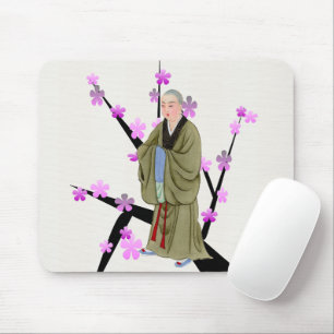 Buddhistische Mönchsweibchen Mousepad
