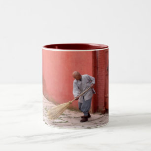 Buddhistische Monk-Tasse Zweifarbige Tasse