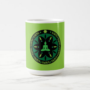Buddhistische Religion Karma - Buddhismus - sechs Kaffeetasse
