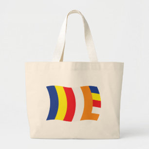 Buddhistische Religionsflagge Tragetasche
