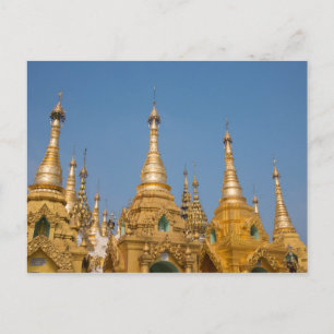 Buddhistische Schreine Postkarte