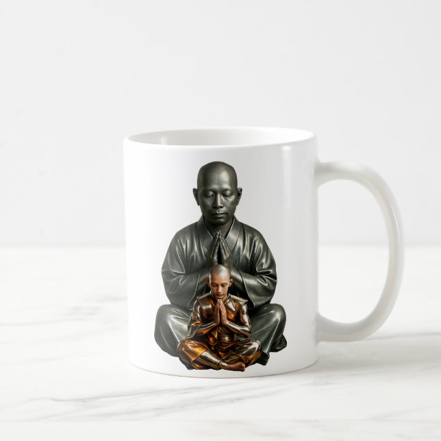 Buddhistische Spiritualität Kaffeetasse (Rechts)