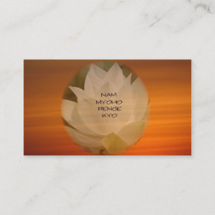 Buddhistische Visitenkarte SGI - "Nam Myoho Renge