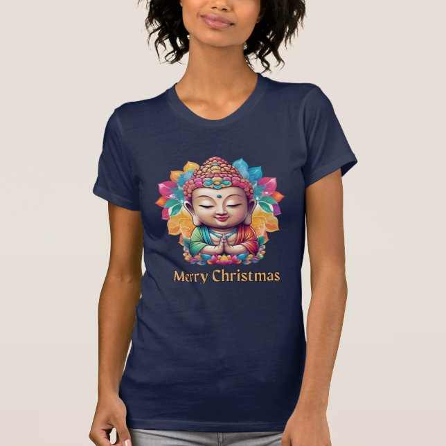Buddhistische Weihnachten T-Shirt (Vorderseite)