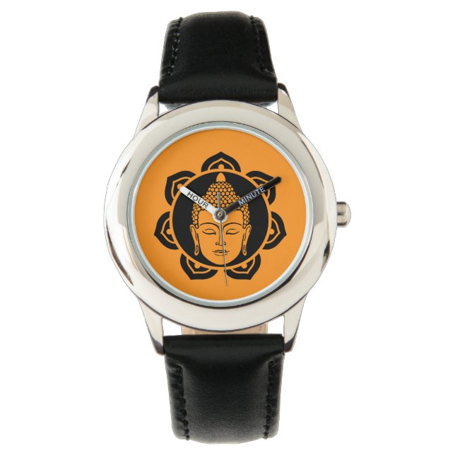 buddhistische Wohngestaltung Armbanduhr (Vorderseite)