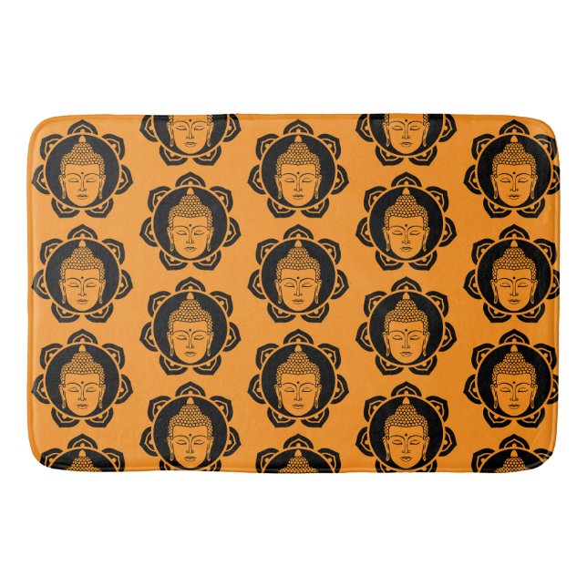 buddhistische Wohngestaltung Badematte (Vorderseite)