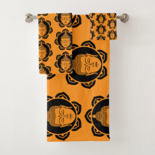 buddhistische Wohngestaltung Badhandtuch Set
