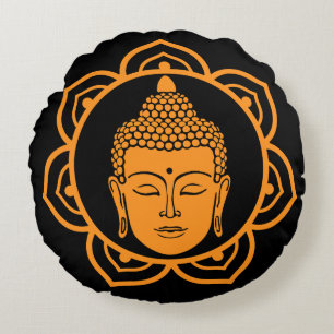 buddhistische Wohngestaltung Rundes Kissen