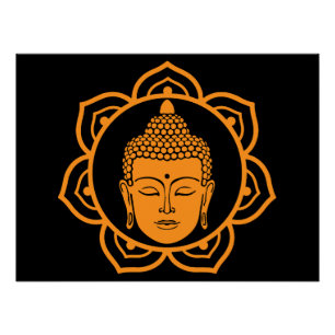 Buddhistische Zuhause-Wanddekoration Poster
