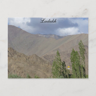 Buddhistischer Gebetsraum, Saboo, Ladakh, Indien Postkarte