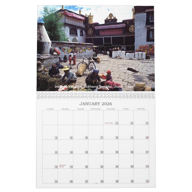 BUDDHISTISCHER KALENDER ASIENS 2008 (Jan 2026)