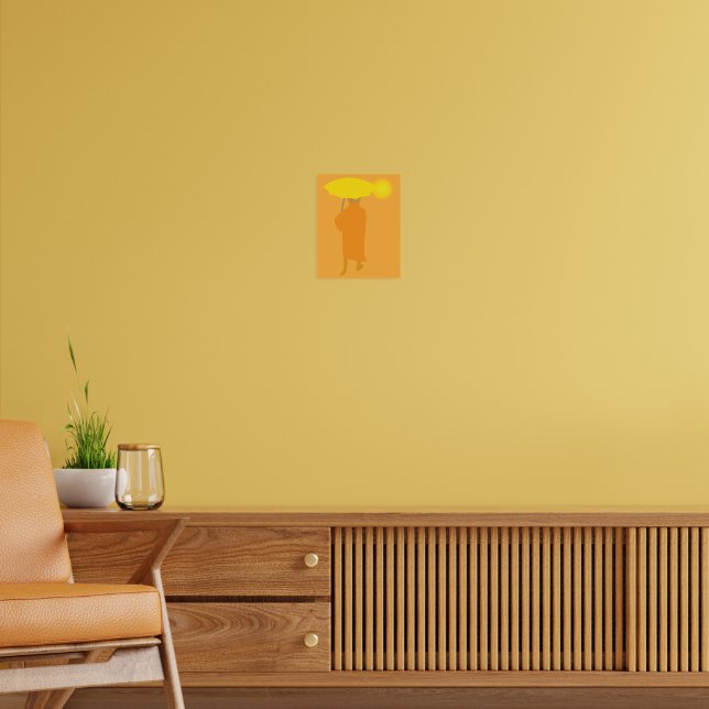 Buddhistischer Mönch Poster (Wohnzimmer 2)