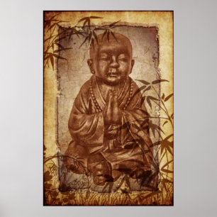 Buddhistischer Mönch Poster