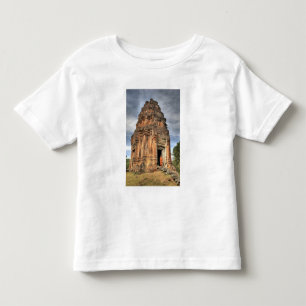 Buddhistischer Mönch steht im Eingangsbereich eine Kleinkind T-shirt