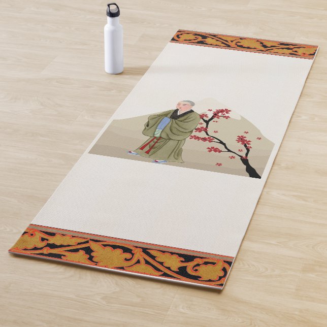 Buddhistischer Monk Yoga Mat Yogamatte (Beispiel)