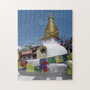 Buddhistischer Stupa Kathmandu Nepal Spirituelle R
