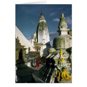 Buddhistischer Tempel in Kathmandu, Nepal