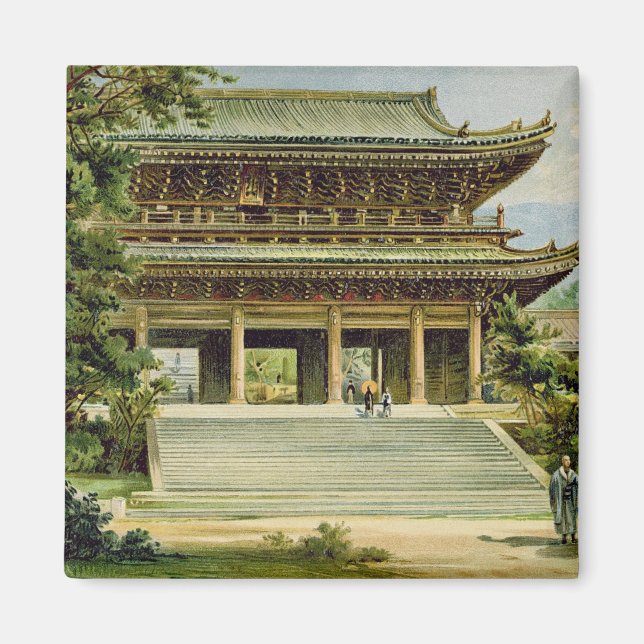 buddhistischer Tempel in Kyoto, Japan Magnet (Vorne)