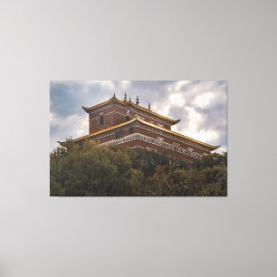 Buddhistischer Tempel, Lavalleja, Uuguay Leinwanddruck