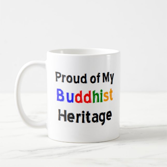 buddhistisches Erbe Kaffeetasse (Links)