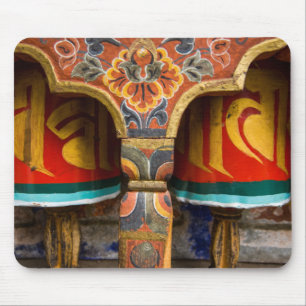 Buddhistisches Gebetsrad, Bhutan Mousepad