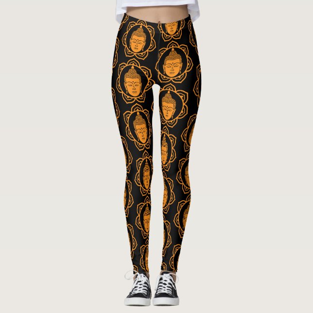 Buddhistisches Kleidungsstück Leggings (Vorderseite)