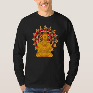 Buddhistisches Mandala Spirituelle Meditation Zen  T-Shirt