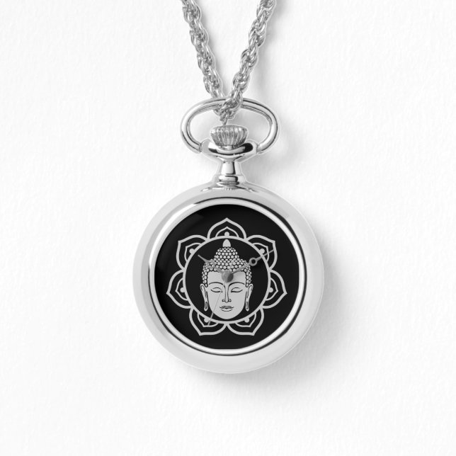 Buddhistisches Meditationsschmuck Armbanduhr (Vorderseite)