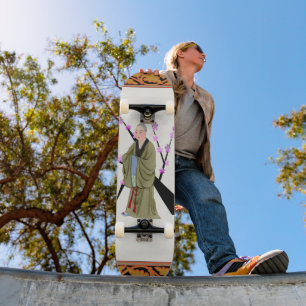 Buddhistisches Monk Skateboard