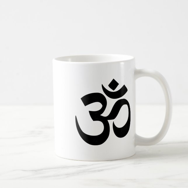 Buddhistisches Om-Symbol  Kaffeetasse (Rechts)