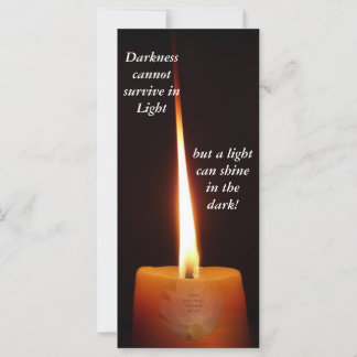Buddhistisches SGI-Lesezeichen mit Lotus Candle un