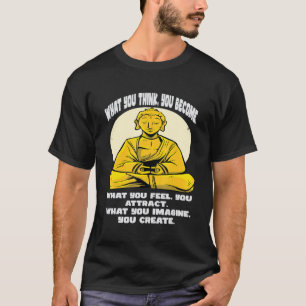 Buddhistisches Vintage Spirituelles Yoga Meditatio T-Shirt
