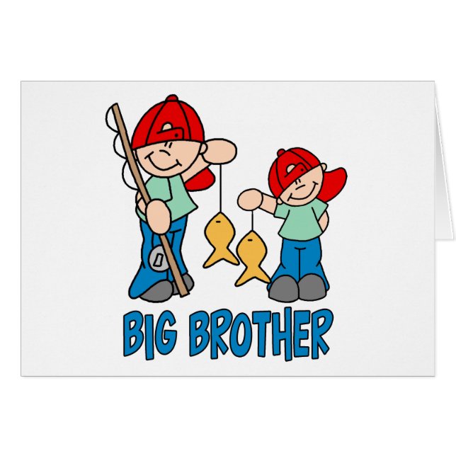 Buddies Big Brother Blank Card (Vorderseite (Horizontal))